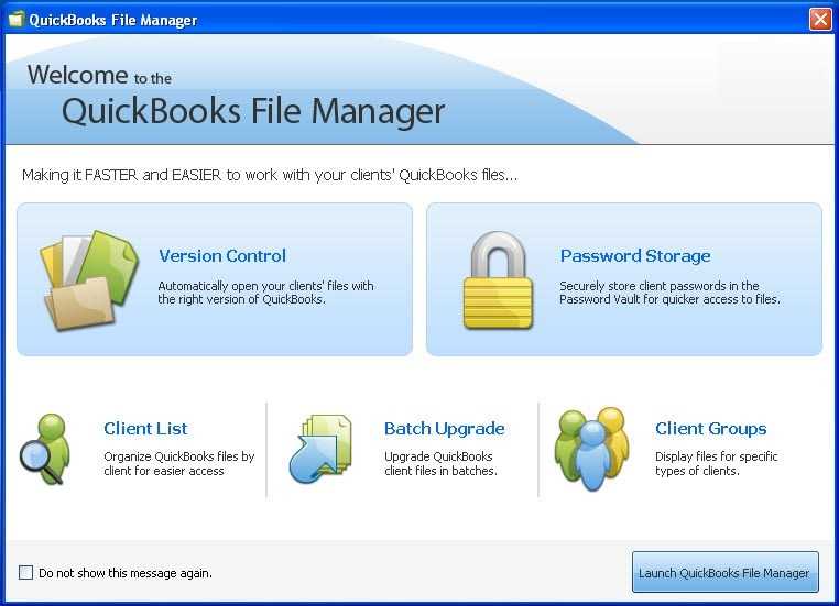 Quickbooks file manager