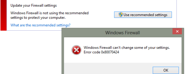 Update your firewall