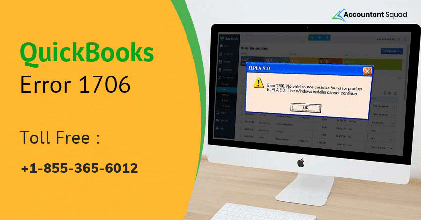 QuickBooks Error 1706