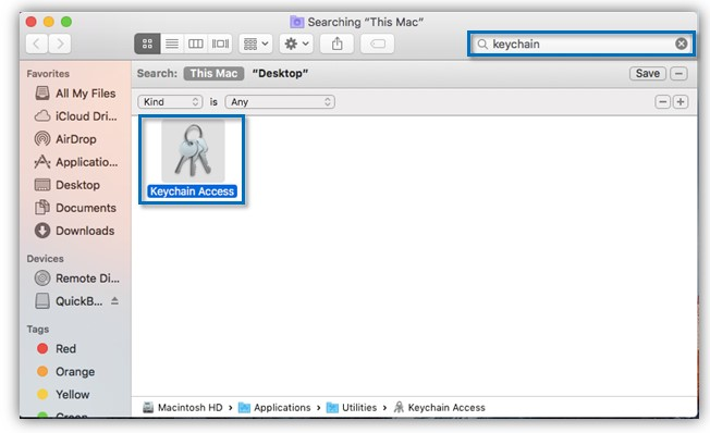 Keychain Access How to disable Merchant services in QuickBooks MAC