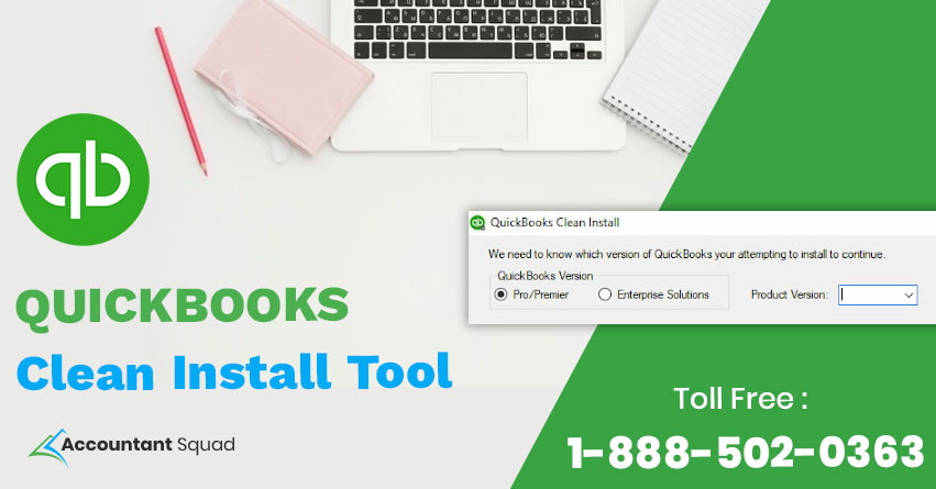 QuickBooks Clean Intsall Tool
