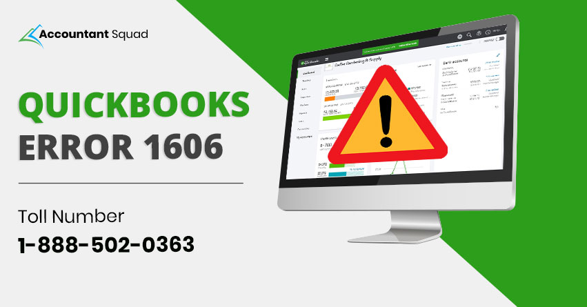 QuickBooks Error 1606
