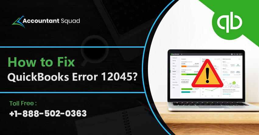 QuickBooks Error 12045