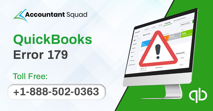 quickbooks error 179