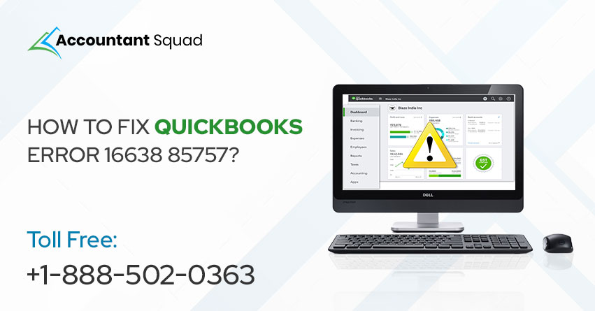 QuickBooks Error 16638 85757