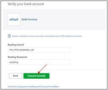Sign in Verify bank account