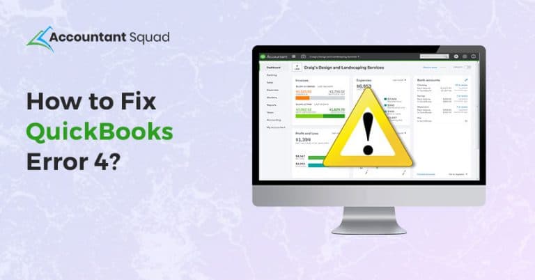 QuickBooks Error 4