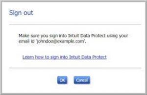 intuit data protect sing out