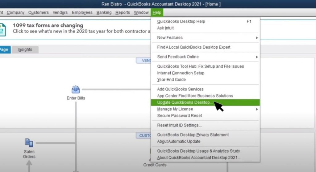 QuickBooks Desktop 2022,updates 